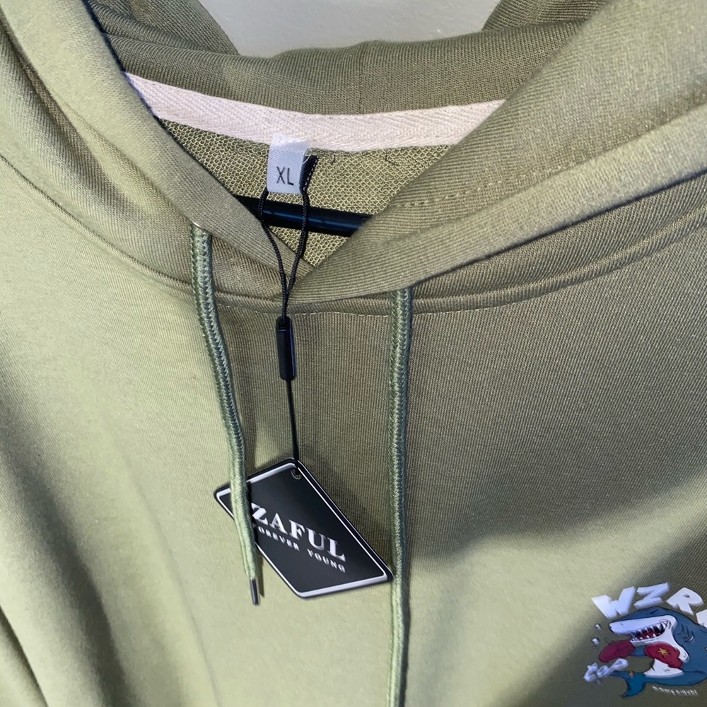 Green men’s sweater
